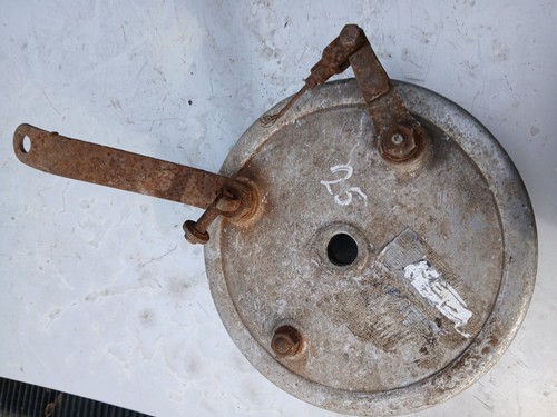 Vintage rear brake plate - vintage,