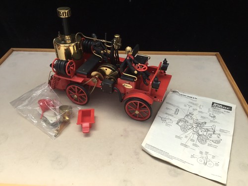 Wilesco fire engine with - fire, rare