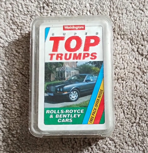 Waddingtons super top - super, trumps