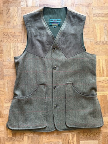 Chrysalis tweed gilet mens - tweed,