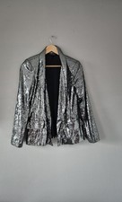 Dorothy Perkins Silver Sequin