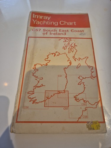 Imray yachting chart 1986 c37 - chart,