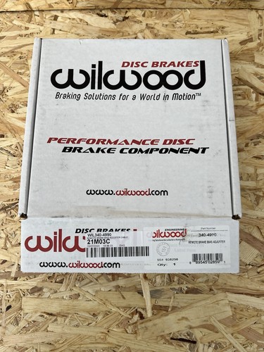 Wilwood remote brake bias - remote,