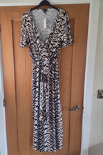 Karen Millen UK 16 Zebra Print