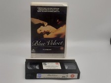 Blue velvet vhs video - blue,