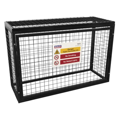 Safety cage x 19kg gas - -,