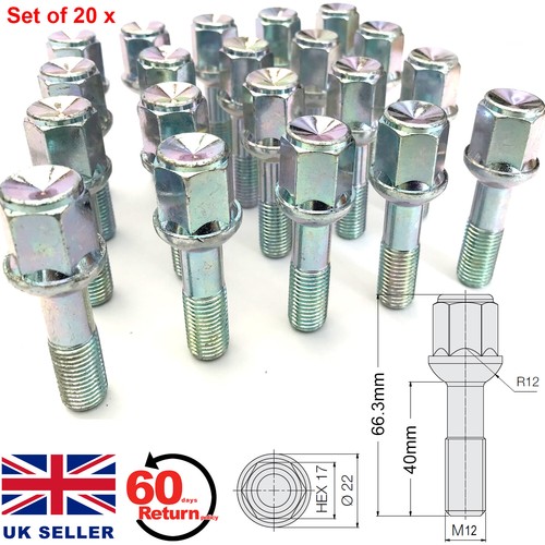 Alloy wheel bolts for - 20, x