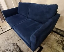 John Lewis Velvet Navy Small