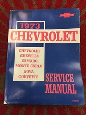 1973 Chevrolet Service Manual