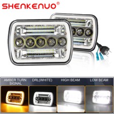 Pair 7x6'' 5x7''inch LED