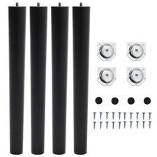 4PCS Wooden Furniture Tapered