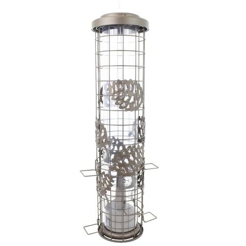 Tube pinecone bird - 19",