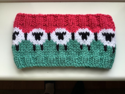 Sheep motif adult headband - motif,