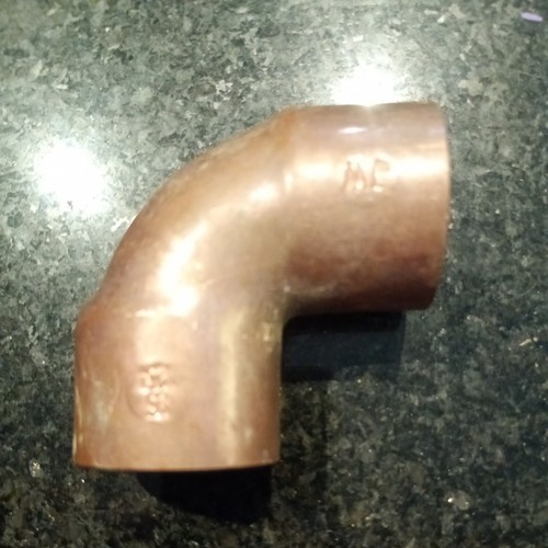 35mm solder ring elbow - ring,
