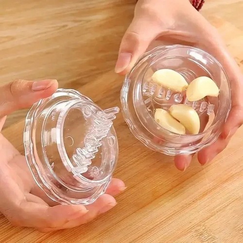 Manual garlic crusher twist - crusher,