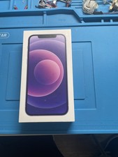 Apple iPhone 64 Gig 12 Purple Mobile Phone Empty Box Only Genuine