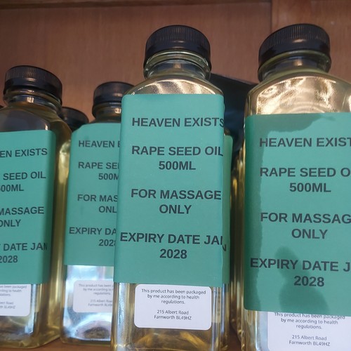 Rape seed oil 500ml - seed,