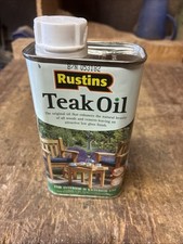 Rustins Teak Oil 250ml 