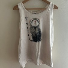Vintage Ferret tank top size