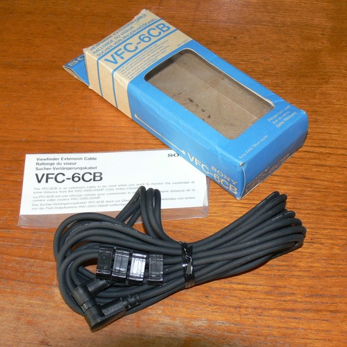 Sony vfc 6cb - 6m, viewfinder