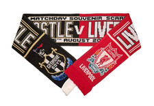 Newcastle United v Liverpool 25/08/2025 Match Scarf / Football Memorabilia