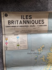 1968 French School Map of the