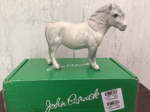 Beswick shetland pony grey - pony,