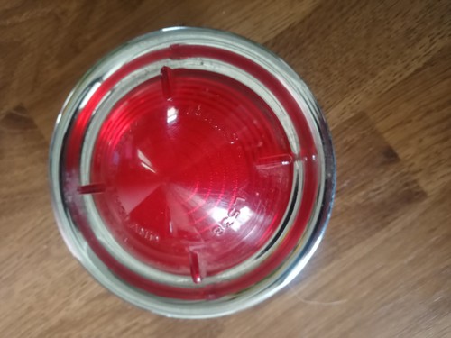 Lucas l539 red lens chrome - l539,