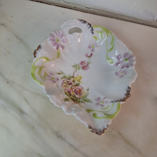 Vtg welmar germany rose floral - germany,