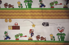 super mario luigi fun fabric