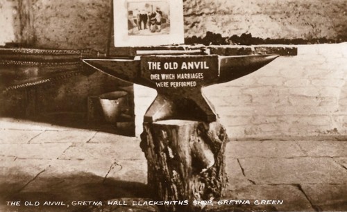 Gretna green the old - old, anvil