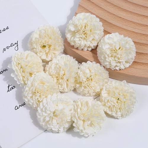 50pcs carnation hydrangea - carnation, silk