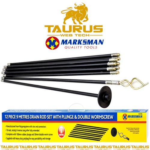 Pcs drain rods set - rods,