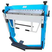 165156 Heavy Duty Manual Sheet Metal Bending Folding Machine 1020mm 2.5mm