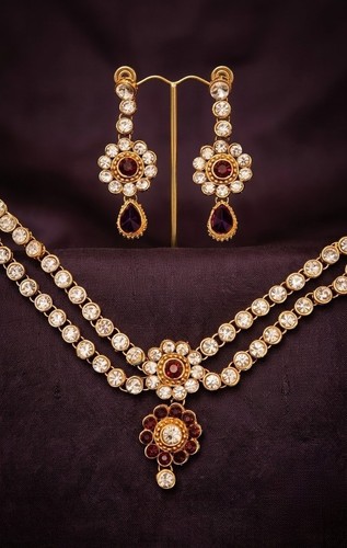 Purple gold silver indian - purple,