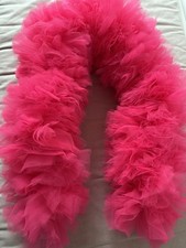 150cm Hot Pink Tulle Boas for