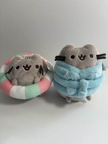 Pusheen plush bundle spa - plush, robe