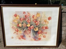 Shirley Felts Tulips Framed Print