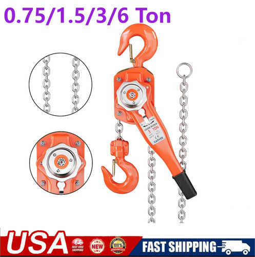 Manual lever chain hoist - hoist, 0.75t
