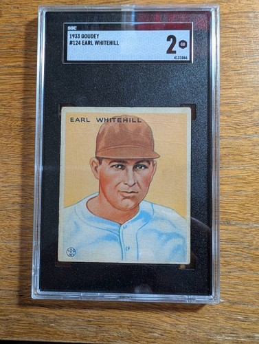1933 goudey baseball earl - baseball,