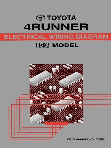1992 toyota 4runner wiring - toyota,