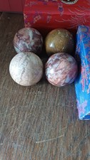 4 Polished Spheres Made of a