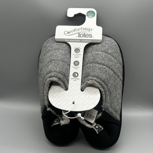 Totes grey slippers - totes, mens
