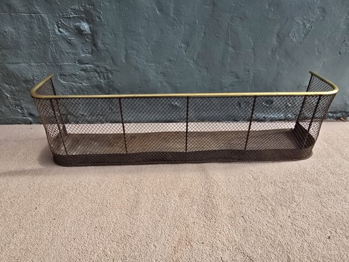 Brass mesh freestanding - mesh, fire