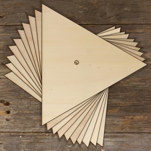 10x wooden equilateral - wooden,