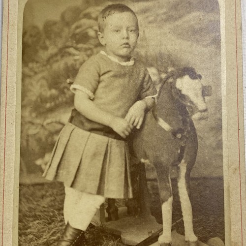 Antique netherlands cdv child - antique,