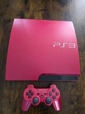 PS3 Slim Scarlet Red Console -
