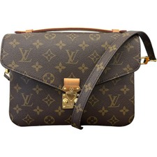 Louis Vuitton Women's Pochette Metis Bag Brown