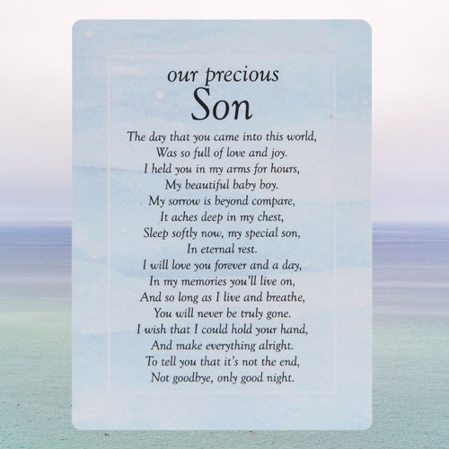 Our precious son - son,