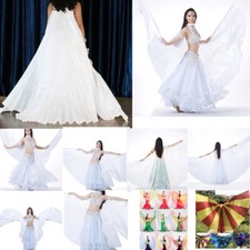 Women's Belly Dance Costume Isis Wings Professional Dance Wings with Sticks